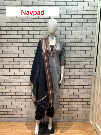 Mangalgiri Cotton 0109 Navpad Readymade Pant Style Suits Wholesaler India