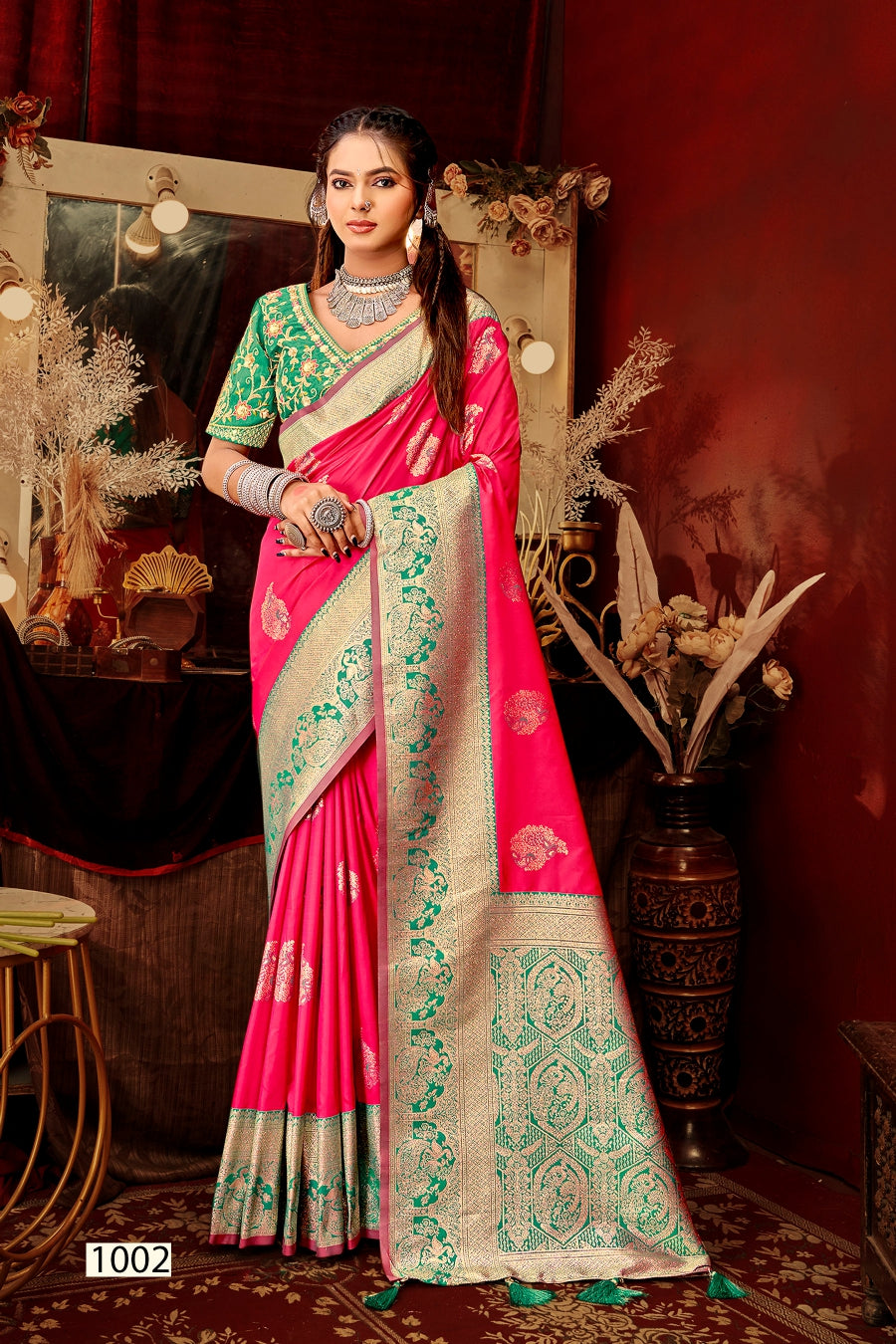 Mangalgiri Silk Vol 5 Saroj Sarees Manufacturer