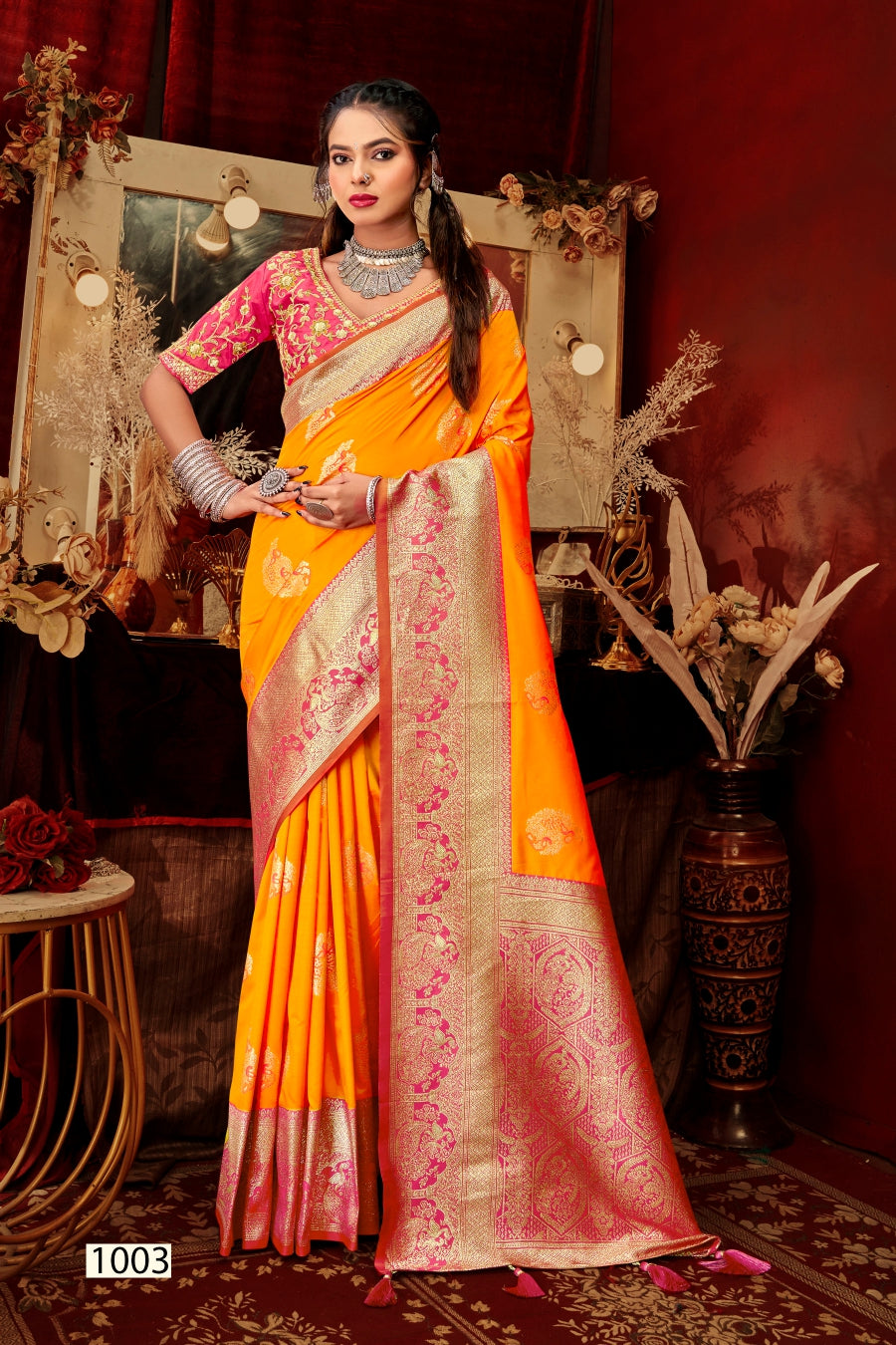 Mangalgiri Silk Vol 5 Saroj Sarees Manufacturer