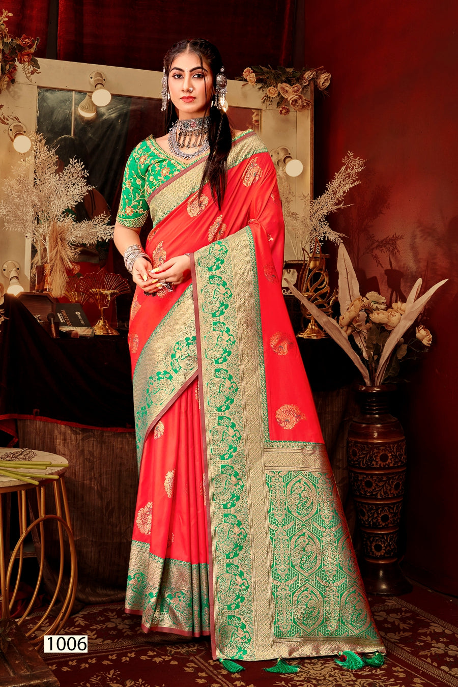 Mangalgiri Silk Vol 5 Saroj Sarees Manufacturer