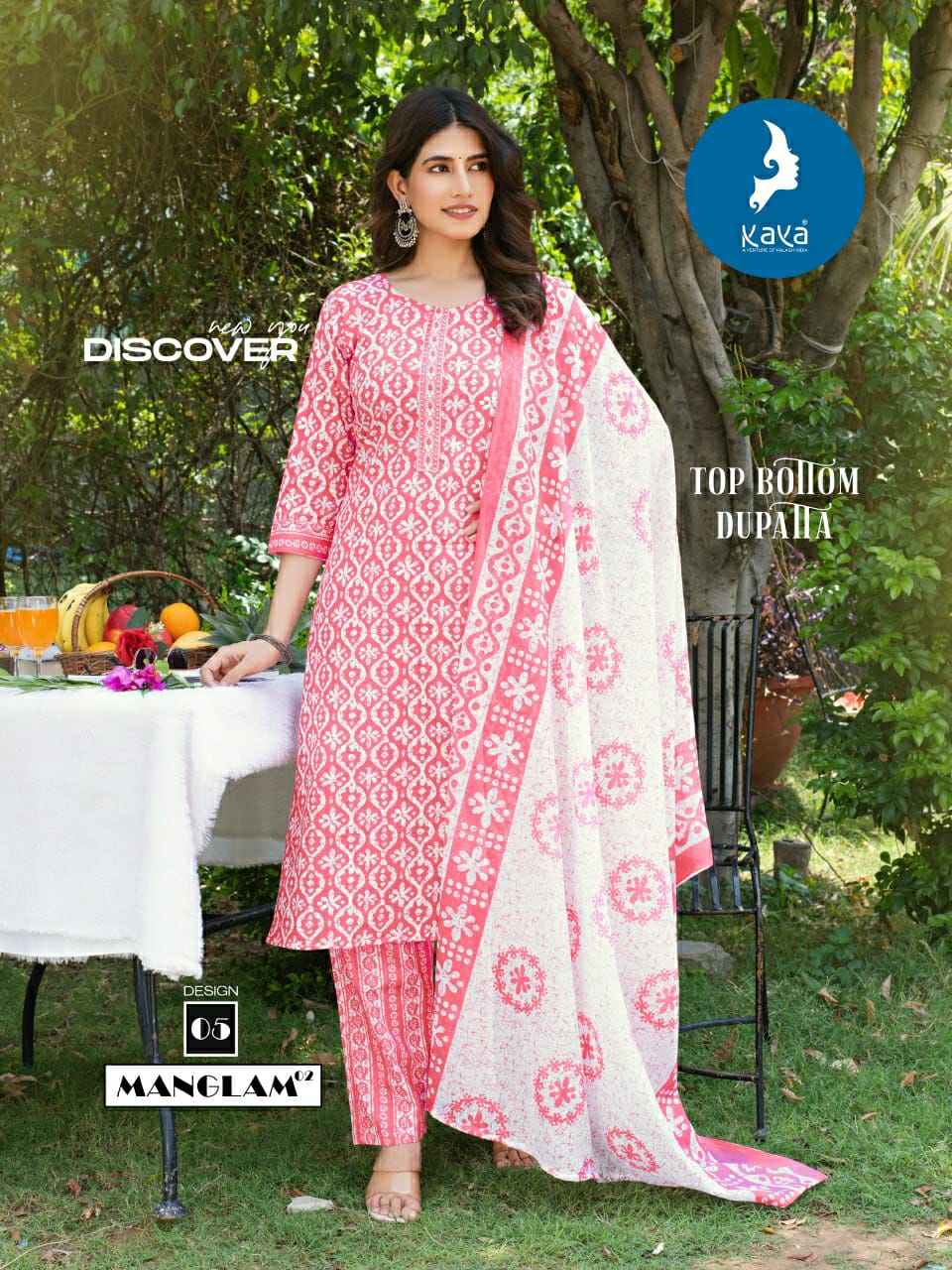 Manglam 2 Kaya Readymade Cotton Pant Suits Wholesaler India