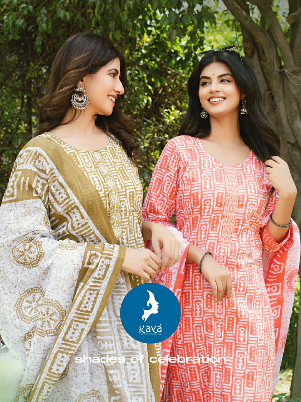 Manglam 2 Kaya Readymade Cotton Pant Suits Wholesaler India