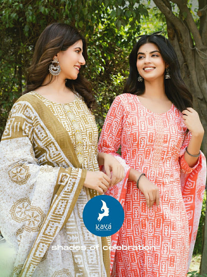 Manglam 2 Kaya Readymade Cotton Pant Suits Wholesaler India