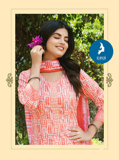 Manglam 2 Kaya Readymade Cotton Pant Suits Wholesaler India