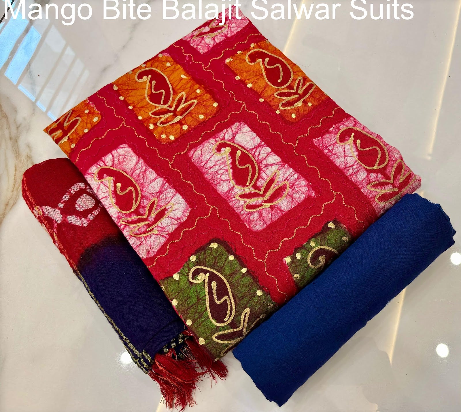 Mango Bite Balajit Cotton Salwar Suits Wholesaler Ahmedabad