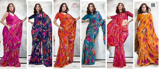 Manika Vol 2 Vallabhi Prints Brasso Sarees Manufacturer India