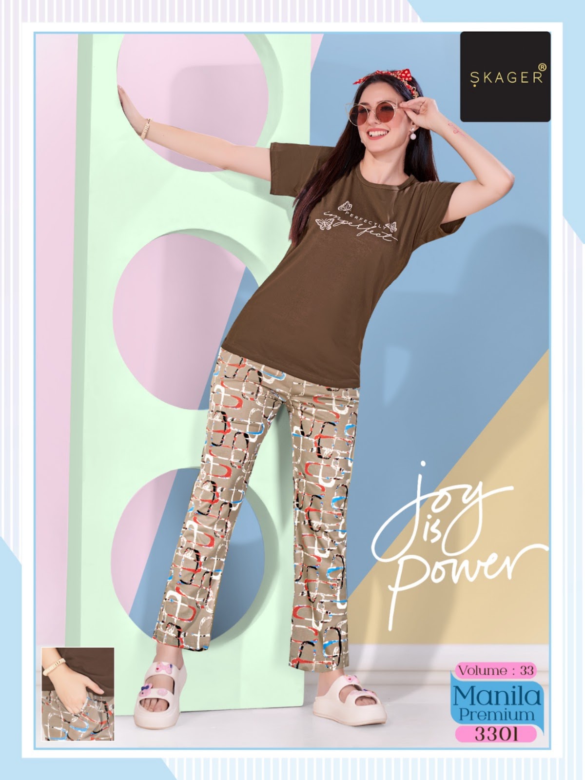 Manila Premium Vol 33 Skager Hosiery Pyjama Night Suits Supplier India