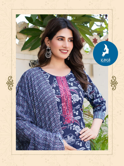 Manisha Kaya Readymade Cotton Pant Suits Exporter Ahmedabad