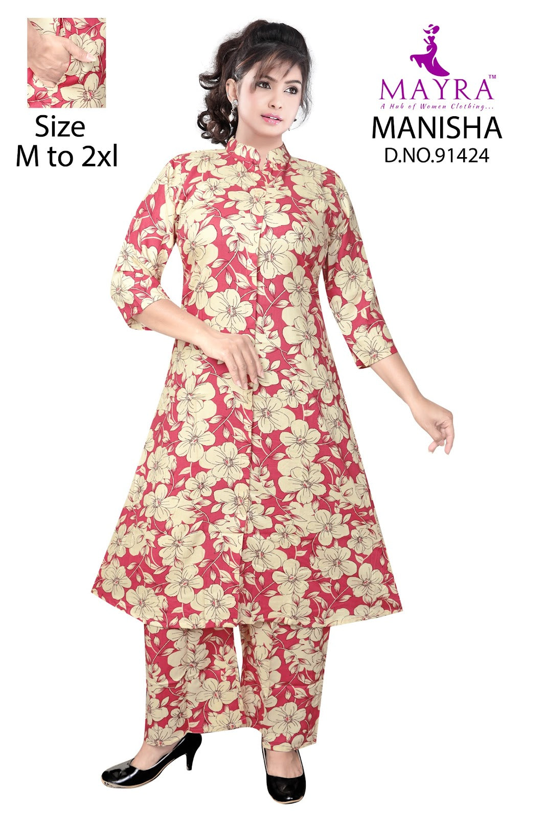 Manisha Mayra Reyon Co Ord Set Wholesale Price