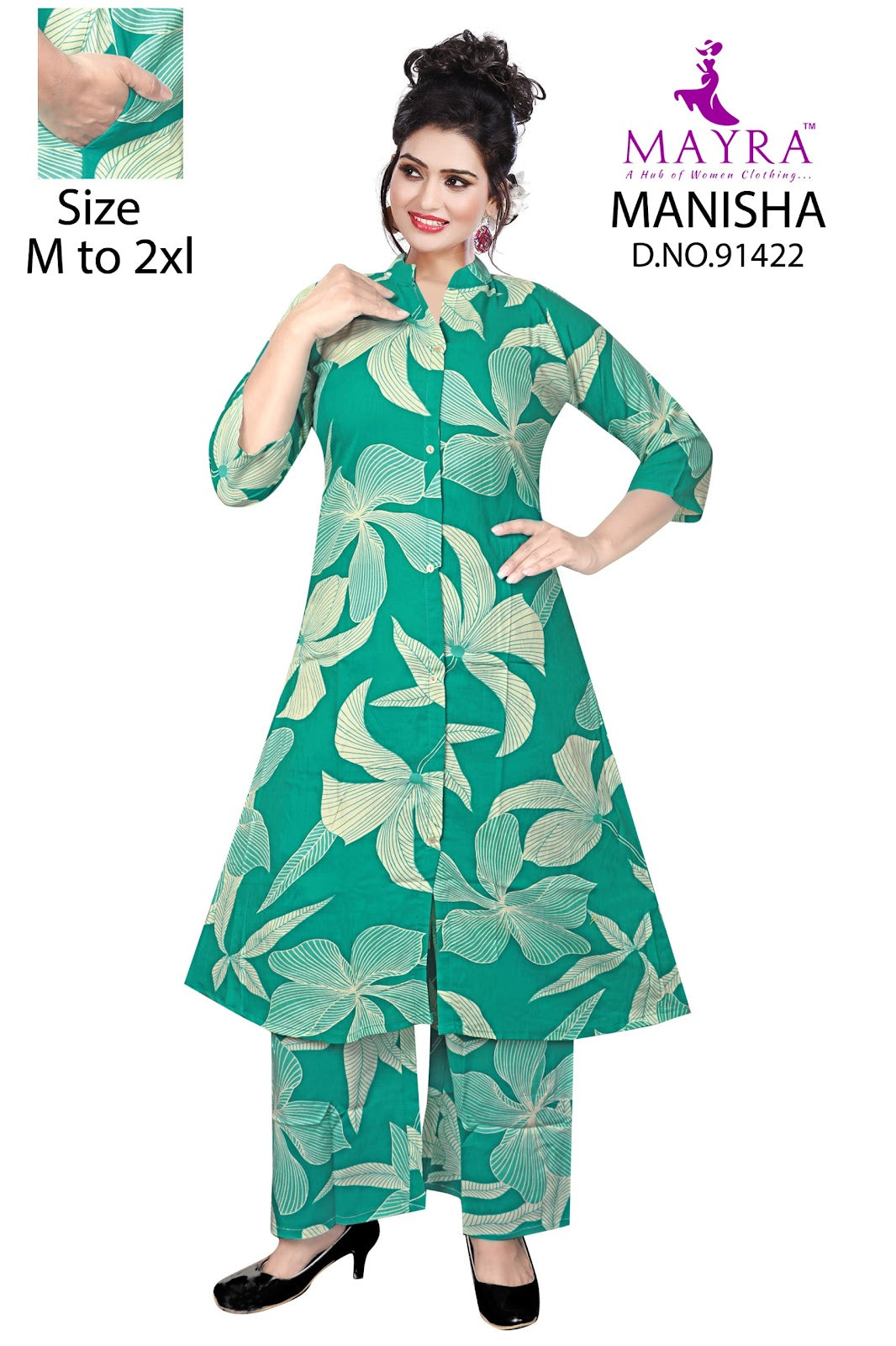 Manisha Mayra Reyon Co Ord Set Wholesale Price