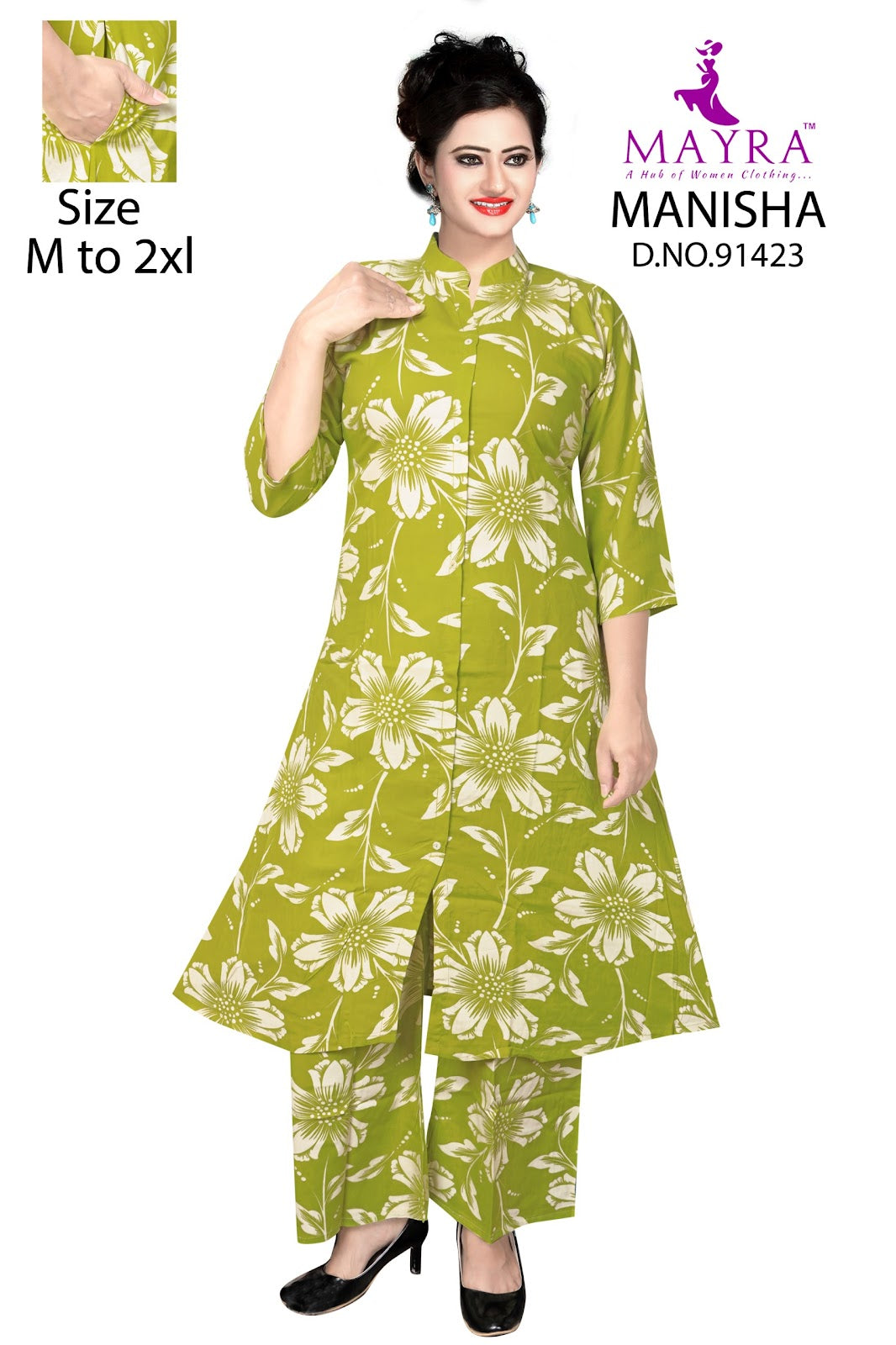 Manisha Mayra Reyon Co Ord Set Wholesale Price