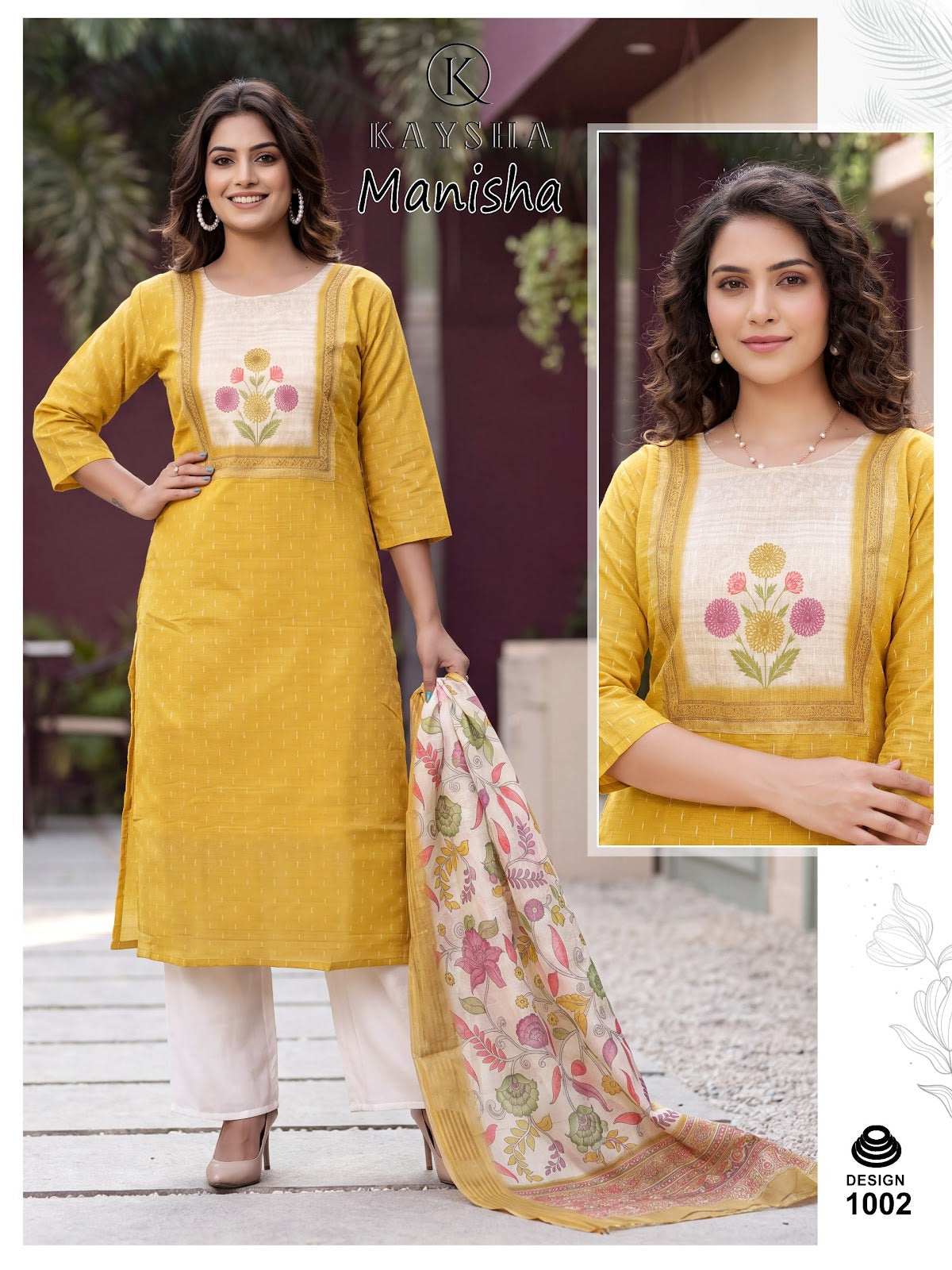Manisha Vol 1 Kysa Silk Readymade Pant Style Suits Wholesaler India