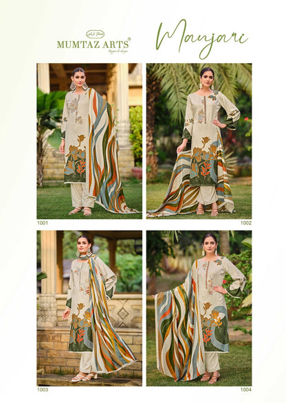 Manjari Mumtaz Arts Viscose Pashmina Suits Wholesaler Ahmedabad