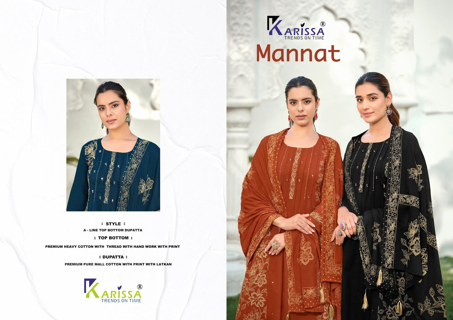 Mannat Karissa Bombay Readymade Pant Style Suits Supplier Ahmedabad