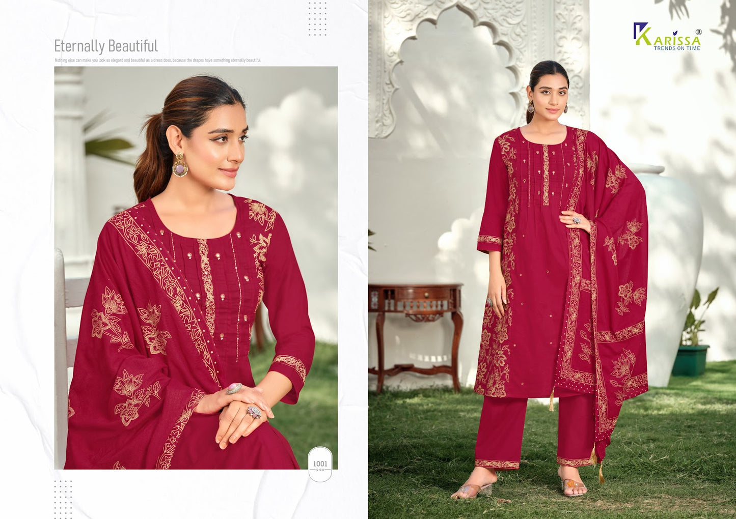 Mannat Karissa Bombay Readymade Pant Style Suits Supplier Ahmedabad