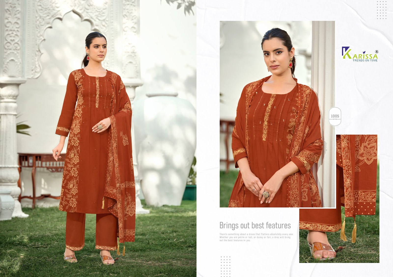 Mannat Karissa Bombay Readymade Pant Style Suits Supplier Ahmedabad