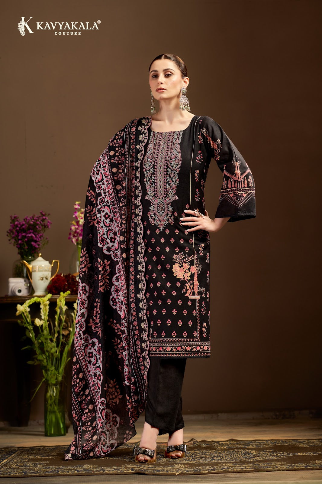 Mannat Vol 1 Kavyakala Cotton Karachi Salwar Suits Manufacturer Ahmedabad