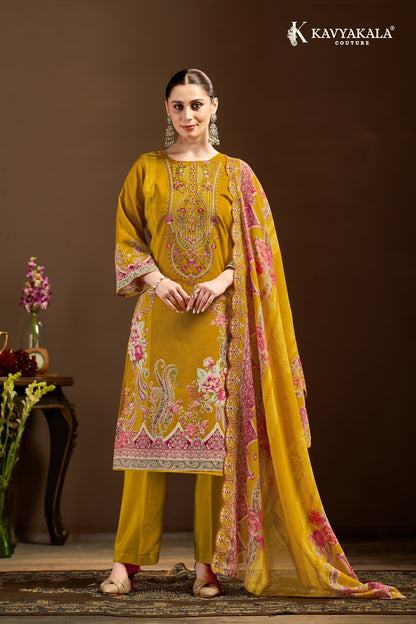 Mannat Vol 1 Kavyakala Cotton Karachi Salwar Suits Manufacturer Ahmedabad