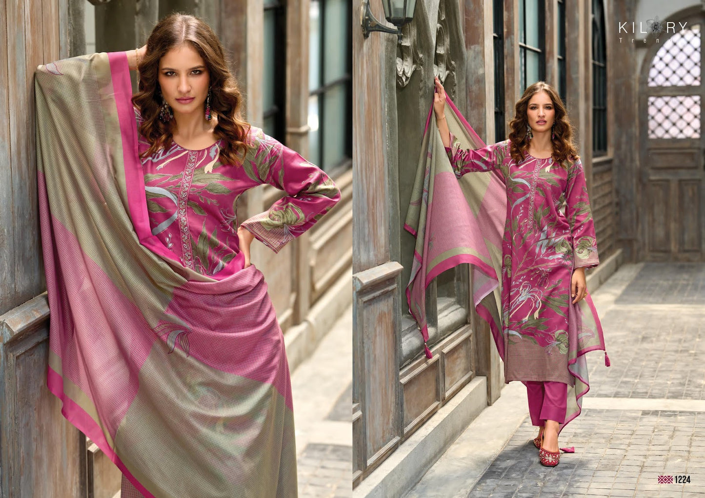 Mannat Kilory Jam Cotton Pant Style Suits Exporter Ahmedabad