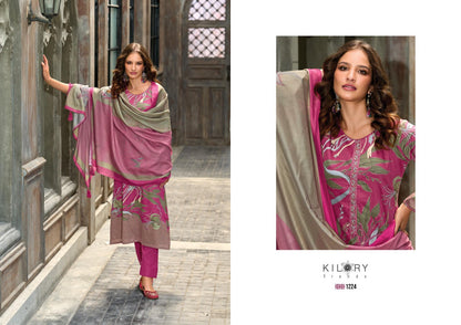 Mannat Kilory Jam Cotton Pant Style Suits Exporter Ahmedabad