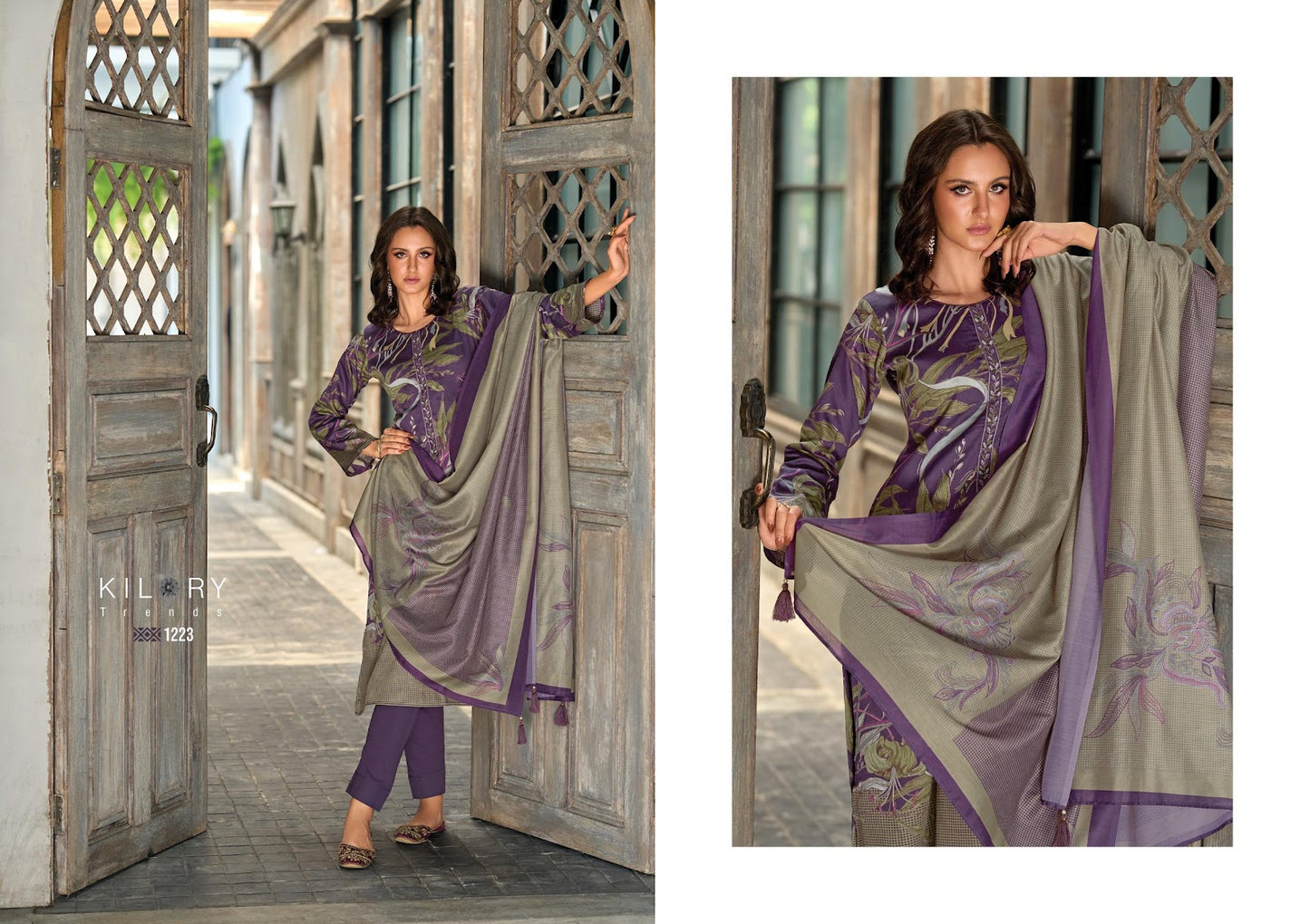 Mannat Kilory Jam Cotton Pant Style Suits Exporter Ahmedabad