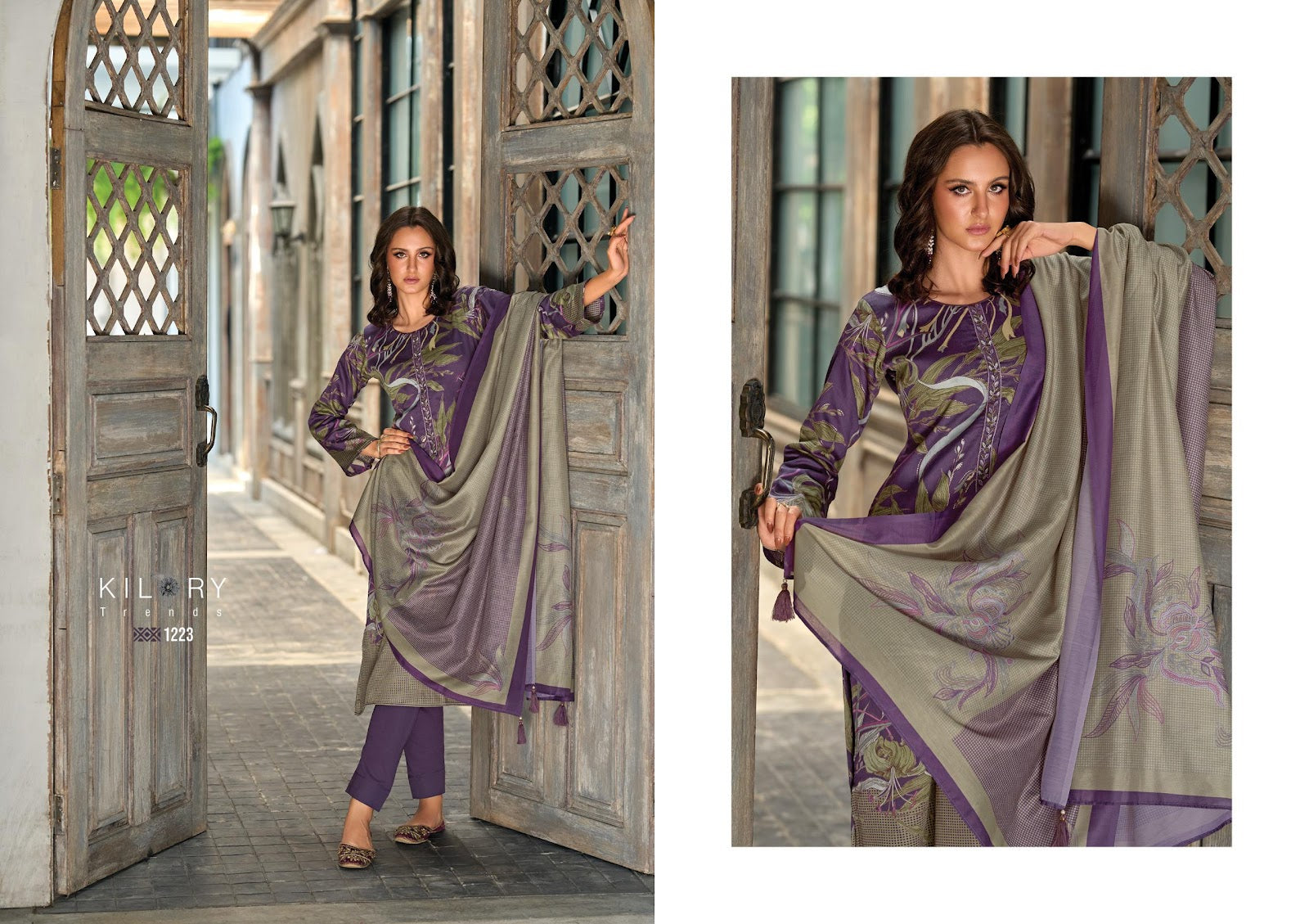 Mannat Kilory Jam Cotton Pant Style Suits Exporter Ahmedabad