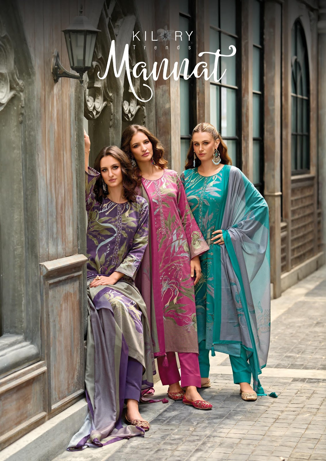 Mannat Kilory Jam Cotton Pant Style Suits Exporter Ahmedabad