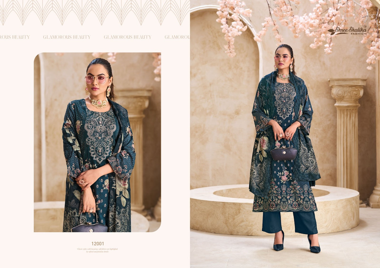 Mannat Vol 12 Shree Shalika Fashion Cotton Lawn Karachi Salwar Suits Supplier Ahmedabad