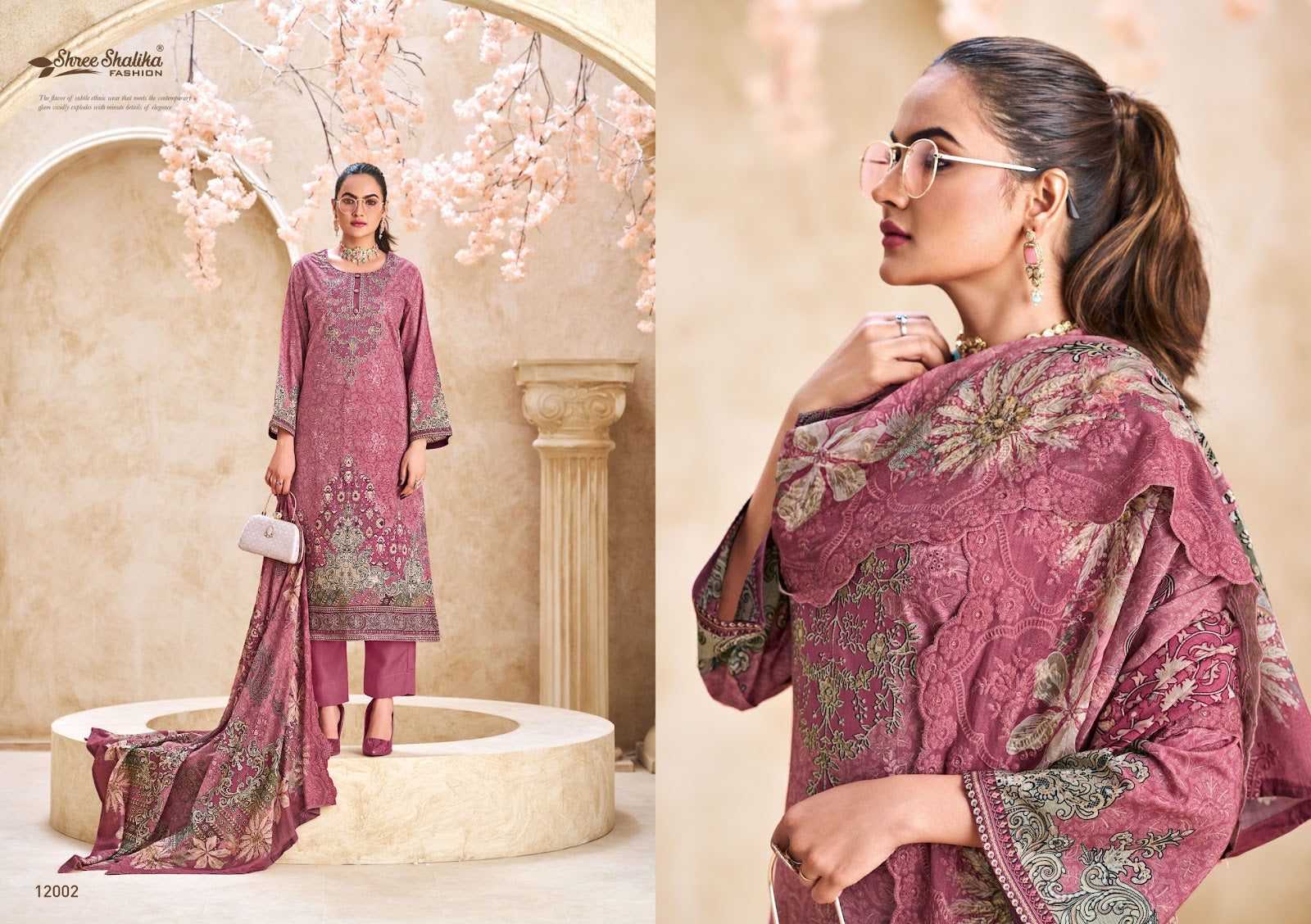 Mannat Vol 12 Shree Shalika Fashion Cotton Lawn Karachi Salwar Suits Supplier Ahmedabad
