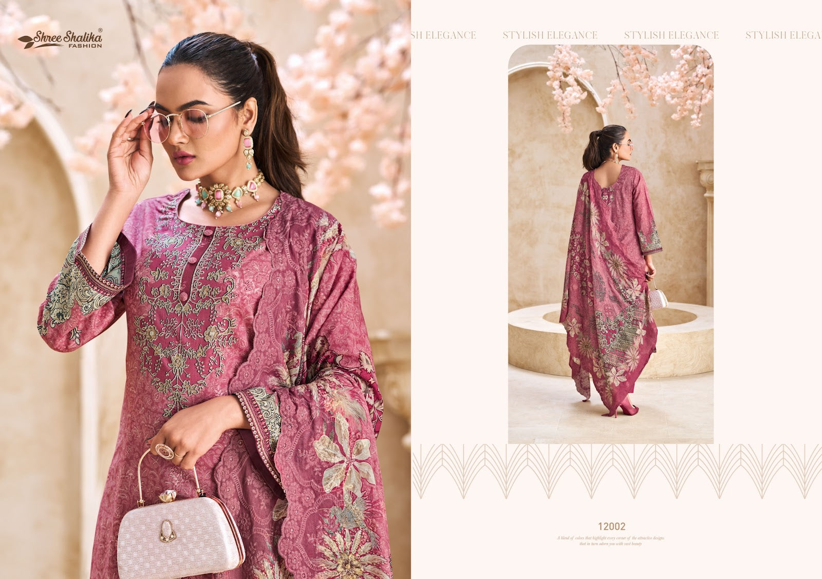 Mannat Vol 12 Shree Shalika Fashion Cotton Lawn Karachi Salwar Suits Supplier Ahmedabad