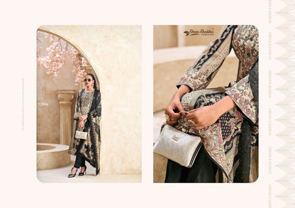 Mannat Vol 12 Shree Shalika Fashion Cotton Lawn Karachi Salwar Suits Supplier Ahmedabad