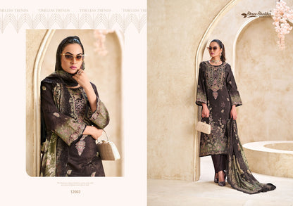 Mannat Vol 12 Shree Shalika Fashion Cotton Lawn Karachi Salwar Suits Supplier Ahmedabad
