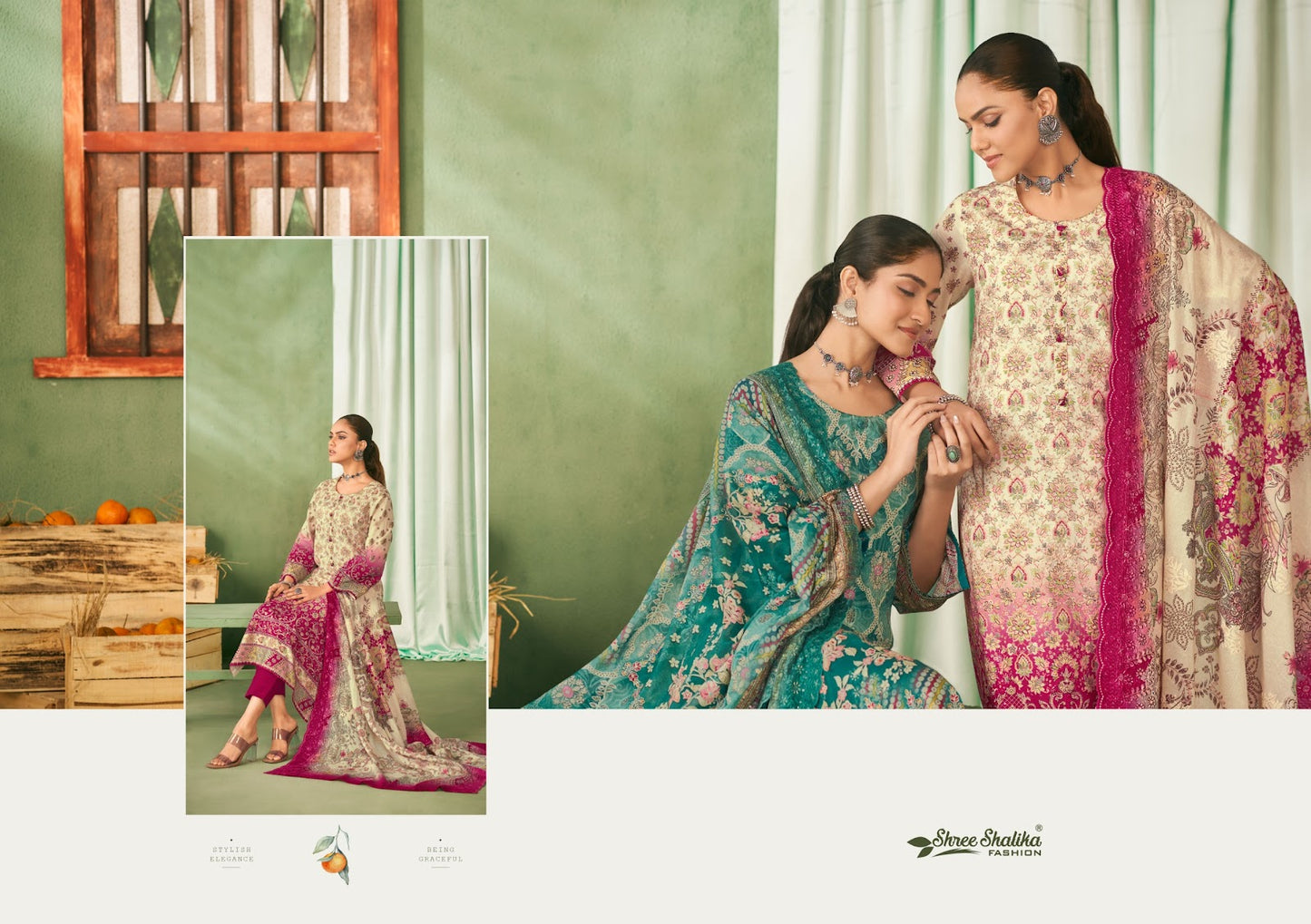 Mannat Vol 14 Shree Shalika Fashion Cotton Lawn Karachi Salwar Suits Wholesale Price