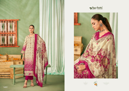 Mannat Vol 14 Shree Shalika Fashion Cotton Lawn Karachi Salwar Suits Wholesale Price