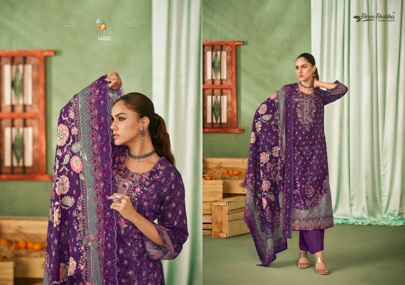 Mannat Vol 14 Shree Shalika Fashion Cotton Lawn Karachi Salwar Suits Wholesale Price