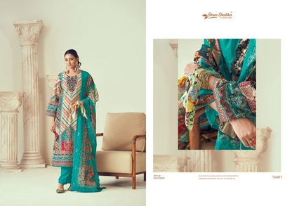 Mannat Vol 16 Shree Shalika Fashion Cotton Lawn Karachi Salwar Suits Exporter Gujarat