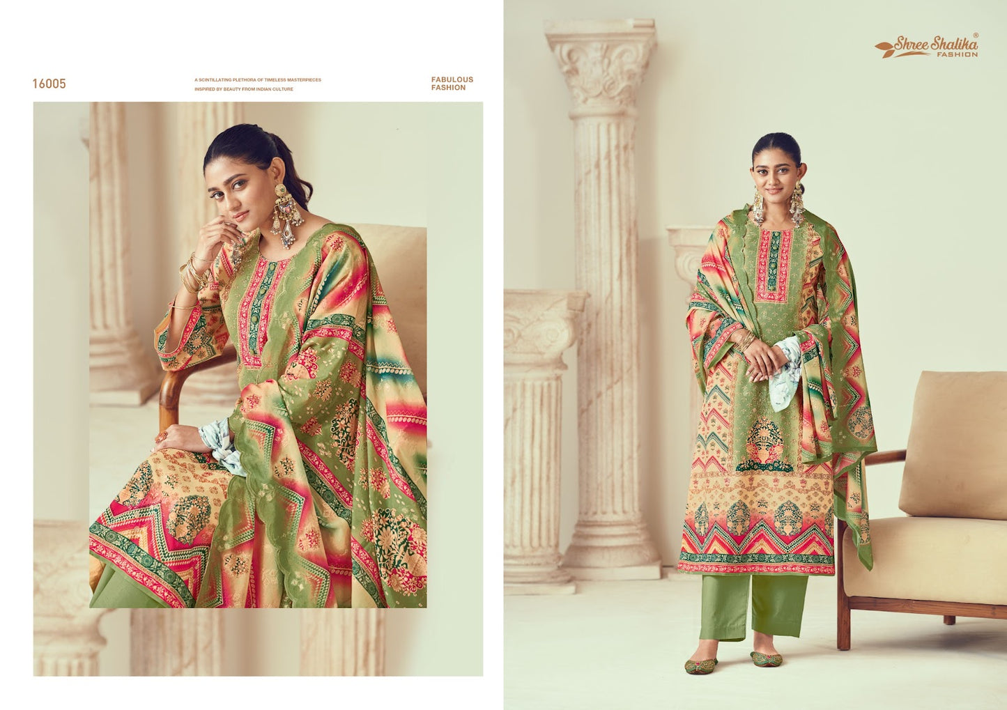 Mannat Vol 16 Shree Shalika Fashion Cotton Lawn Karachi Salwar Suits Exporter Gujarat