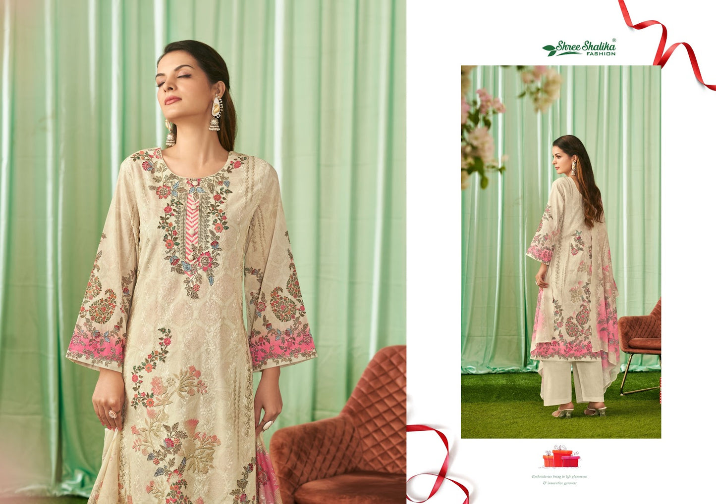 Mannat Vol 17 Shree Shalika Fashion Cotton Lawn Pant Style Suits Wholesale Price