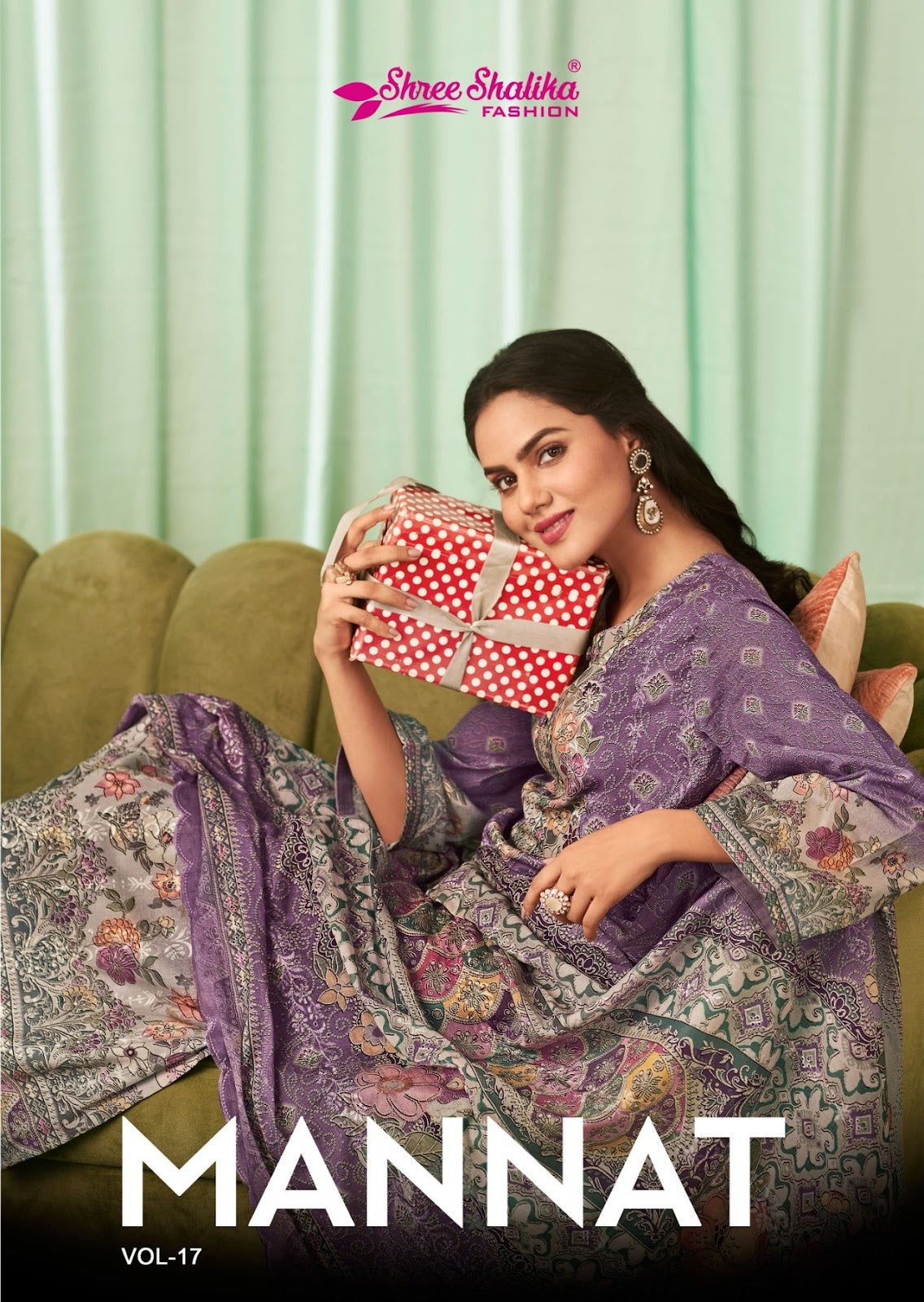 Mannat Vol 17 Shree Shalika Fashion Cotton Lawn Pant Style Suits Wholesale Price