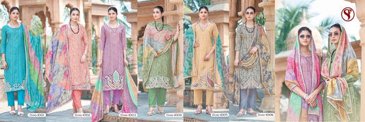 Mannat Vol 1 Sweety Fashion Viscose Muslin Karachi Salwar Suits Manufacturer Gujarat