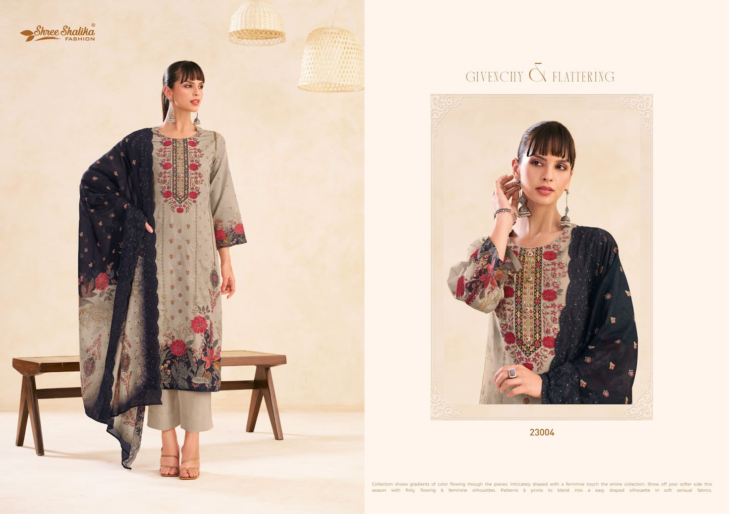 Mannat Vol 23 Shree Shalika Fashion Cotton Lawn Karachi Salwar Suits Wholesaler
