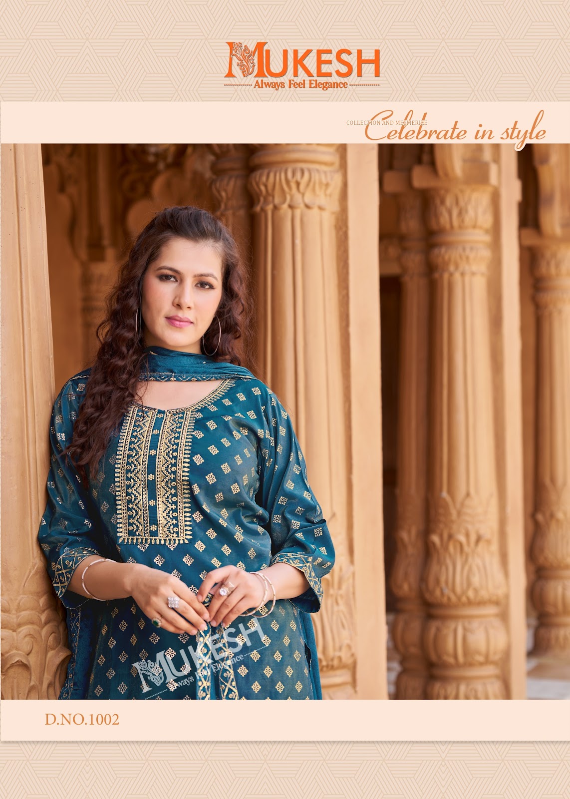 Mannat Vol 2 Mukesh Banwery Viscose Simmer Readymade Pant Style Suits Supplier Ahmedabad