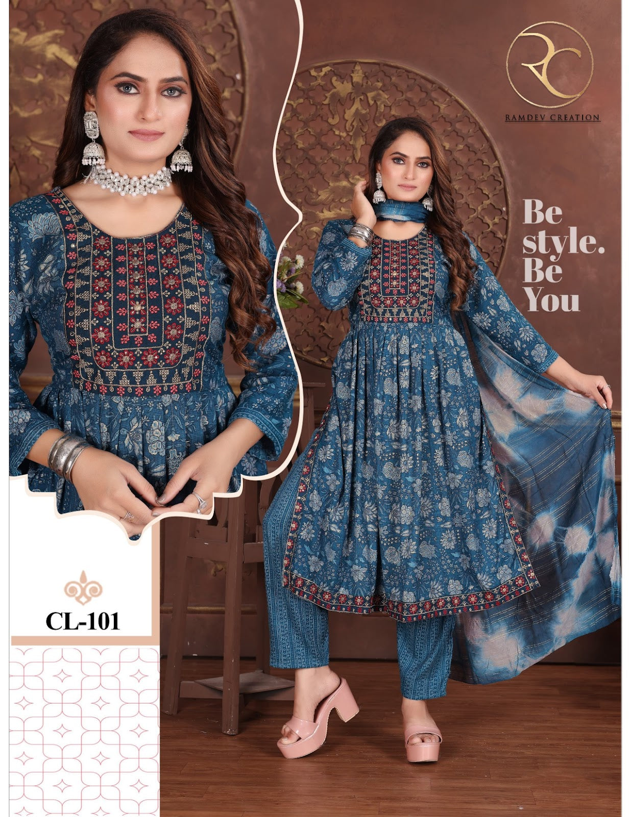 Mannat Vol 52 Ramdev Creation Capsule Readymade Pant Style Suits Supplier India