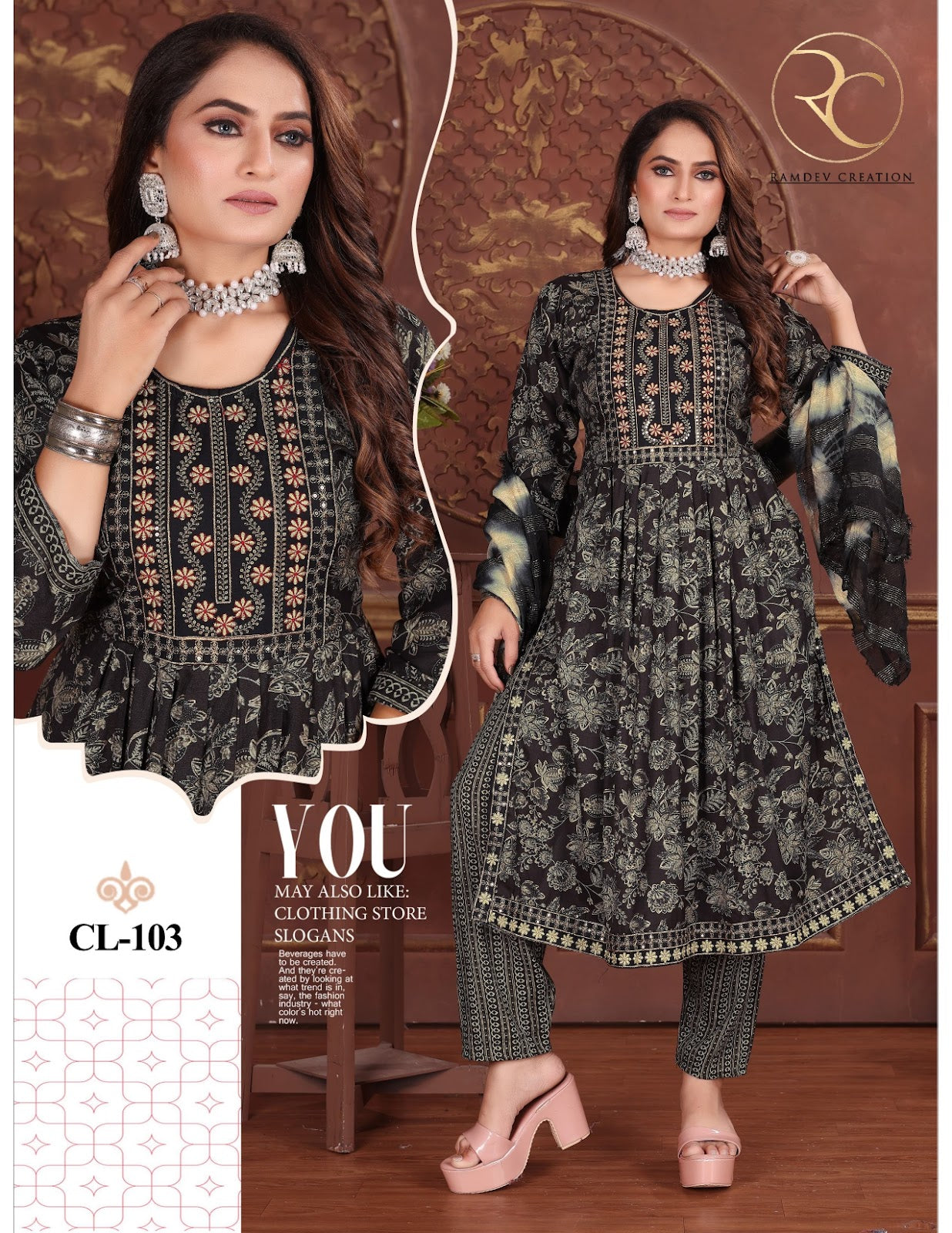 Mannat Vol 52 Ramdev Creation Capsule Readymade Pant Style Suits Supplier India