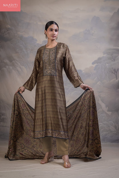 Manreet 178 Naariti Silk Pant Style Suits Exporter Gujarat
