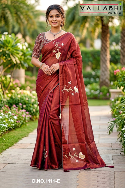 Manshika Vol 11 Vallabhi Prints Sarees Wholesaler Gujarat