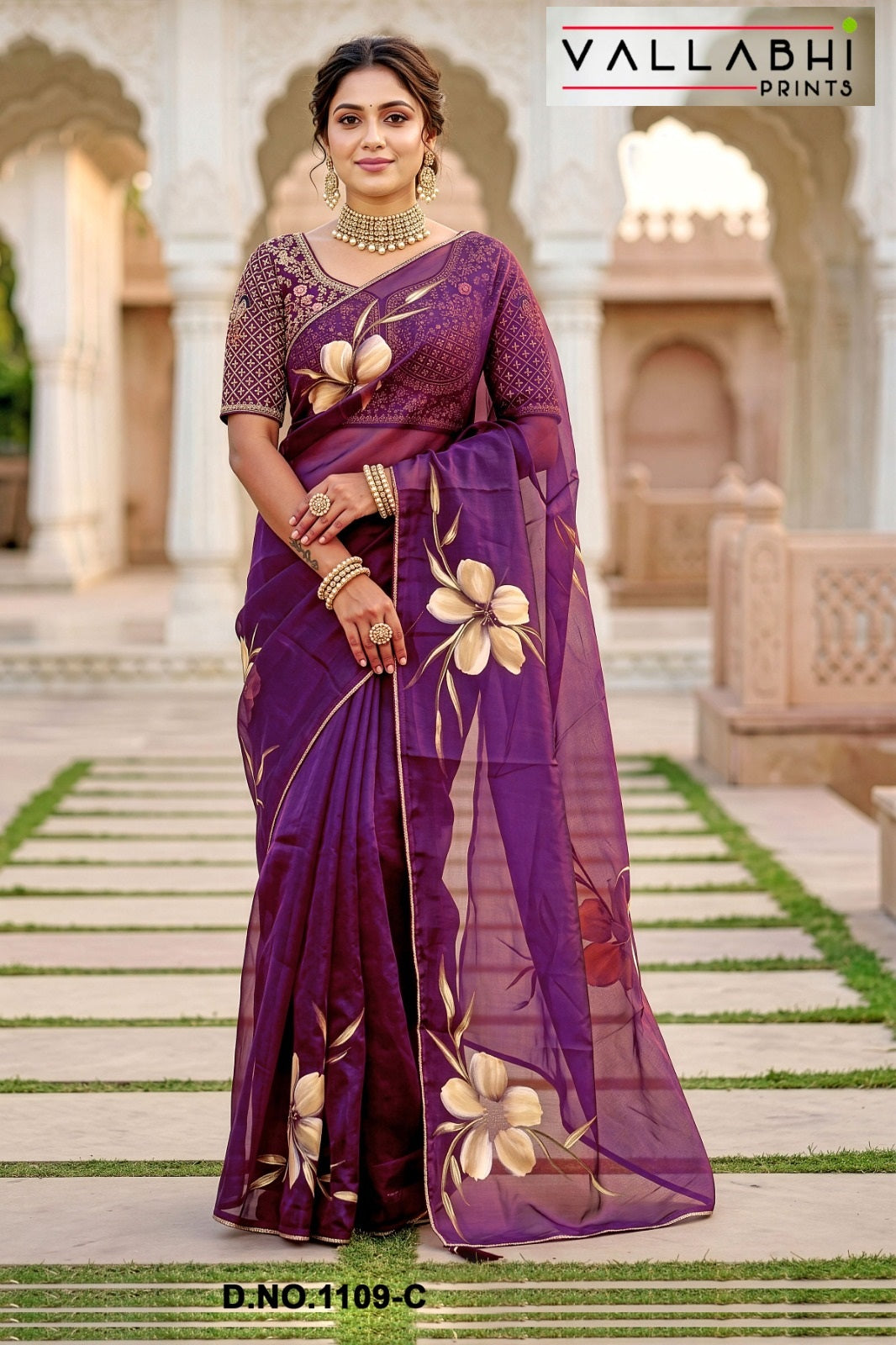 Manshika Vol 8 Vallabhi Prints Sarees Manufacturer Gujarat