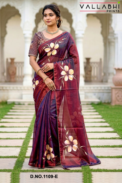 Manshika Vol 8 Vallabhi Prints Sarees Manufacturer Gujarat