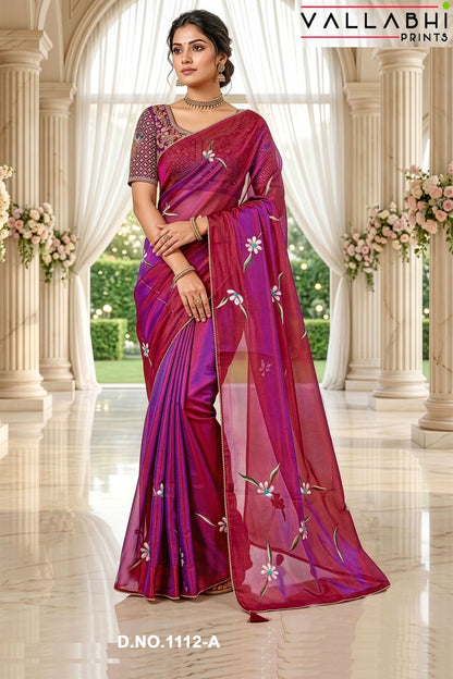 Manshika Vol 9 Vallabhi Prints Sarees Supplier Gujarat