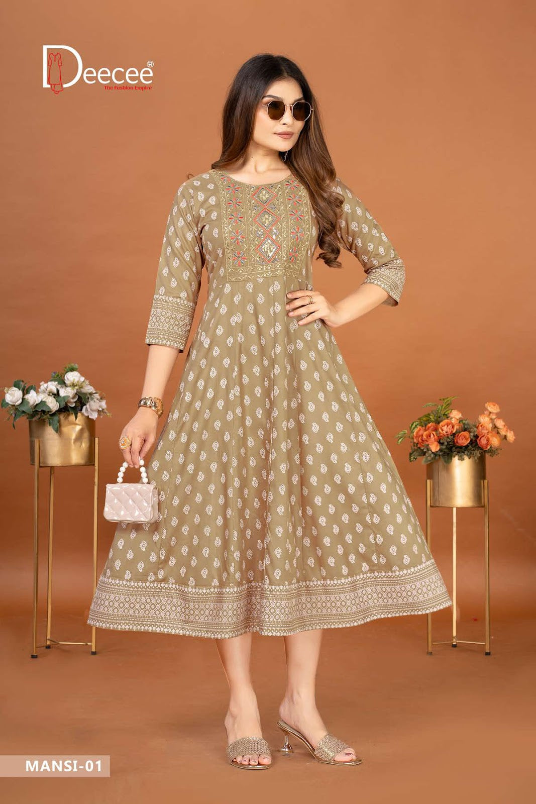 Mansi Deecee Rayon Anarkali Kurtis Exporter Gujarat